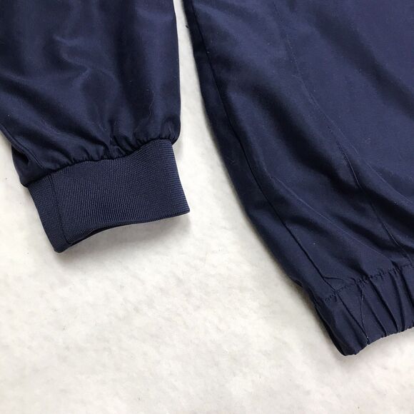 FOOTJOY Golf Windshirt Men XL Navy 1/4 Snap Elastic Waist Cuff Raglan Pullover - Picture 7 of 16